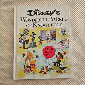 Vintage 1991 -‎ Disney's Wonderful World of Knowledge - Hardcover